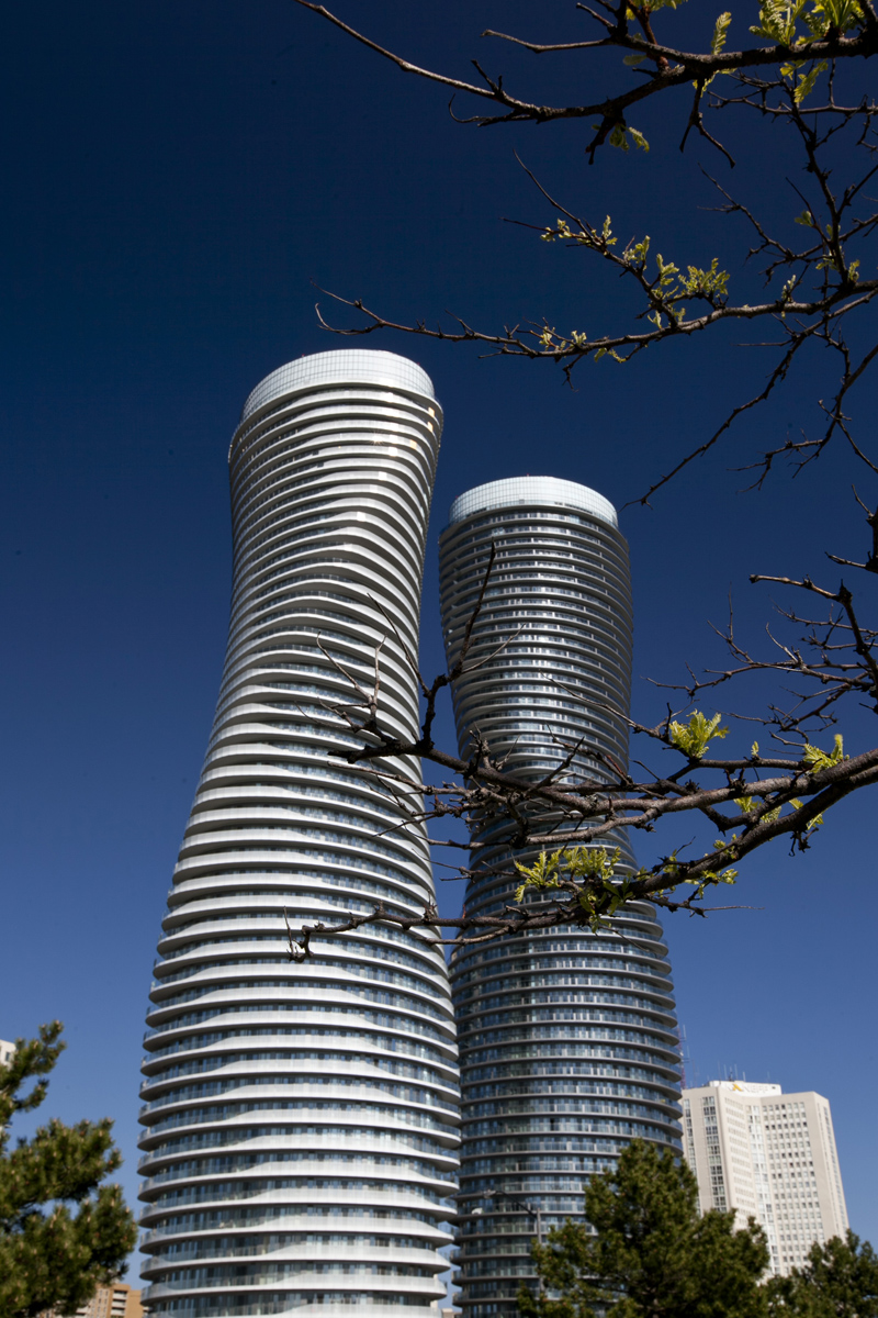Merilyn Monroe Twin Buildings, Mississauga, Ontario, Canada